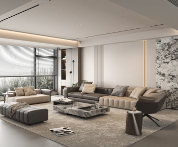 Modern A Living Room-ID:776371003