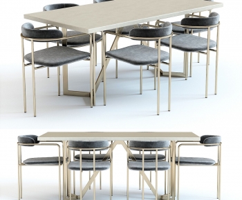 Modern Dining Table And Chairs-ID:623574978