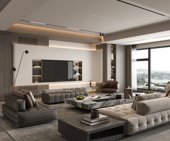 Modern A Living Room-ID:110613117