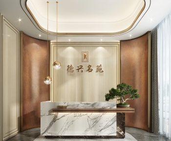 New Chinese Style Reception Hall-ID:383596904