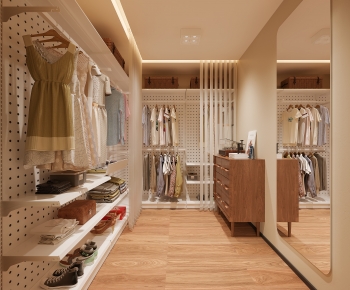 Modern Clothes Storage Area-ID:169034962