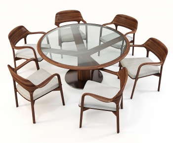 Modern Dining Table And Chairs-ID:814540428