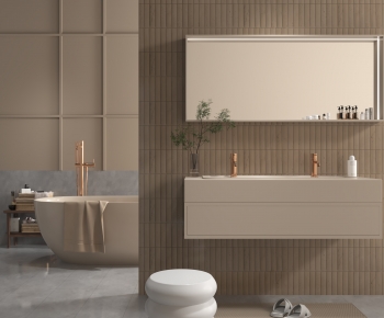 Modern Bathroom Cabinet-ID:235577113