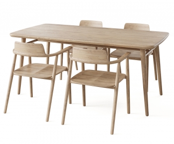 Modern Dining Table And Chairs-ID:684108979