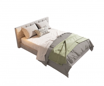 Modern Single Bed-ID:983049951