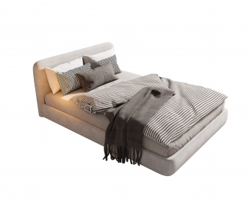 Modern Single Bed-ID:410753014