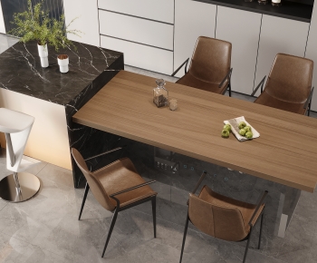 Modern Dining Table And Chairs-ID:849298001