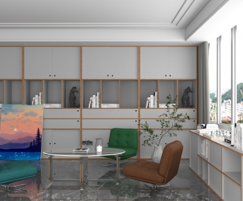 Modern Office Negotiation Area-ID:979409933