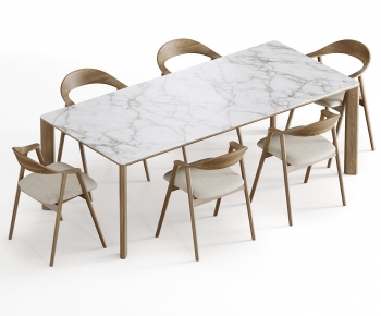 Modern Dining Table And Chairs-ID:693733934