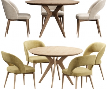 Modern Dining Table And Chairs-ID:238641028