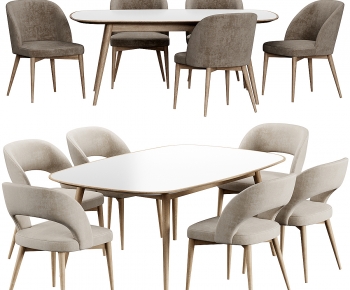 Modern Dining Table And Chairs-ID:442287929