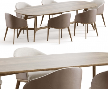 Modern Dining Table And Chairs-ID:581590895