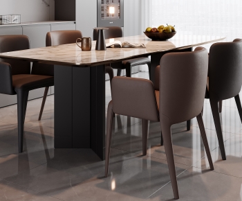 Modern Dining Table And Chairs-ID:880338918