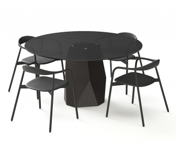 Modern Dining Table And Chairs-ID:103375919