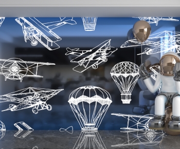 Modern TV Wall-ID:640429975