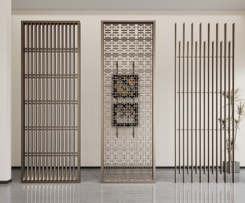 Modern Metal Screen Partition-ID:425148965