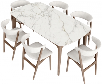 Modern Dining Table And Chairs-ID:869867099