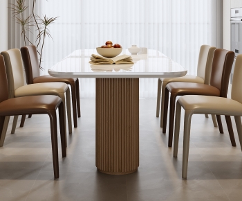 Modern Dining Table And Chairs-ID:252207048