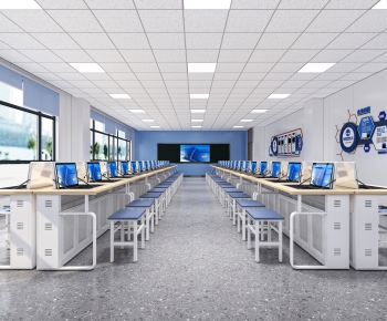 Modern School Classrooms-ID:305176978