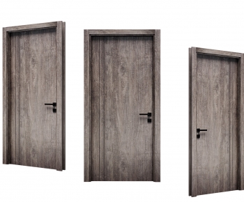 Wabi-sabi Style Single Door-ID:632390988