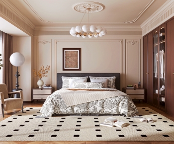 French Style Bedroom-ID:221055985