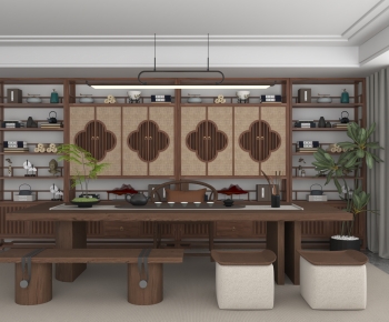 New Chinese Style Tea House-ID:433248046