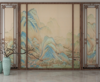 New Chinese Style Partition-ID:459380152