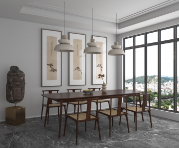 New Chinese Style Dining Room-ID:713108065