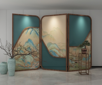 New Chinese Style Partition-ID:982090007