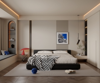 Modern Bedroom-ID:743263011