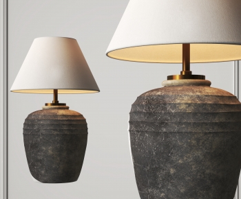 Wabi-sabi Style Table Lamp-ID:362140896