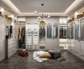 Simple European Style Clothes Storage Area-ID:698479894