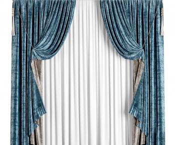 Simple European Style The Curtain-ID:732942105