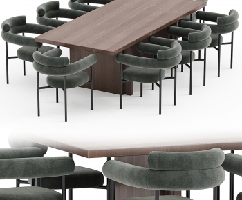 Modern Dining Table And Chairs-ID:591547979