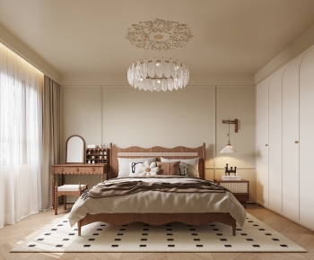 French Style Bedroom-ID:700671916