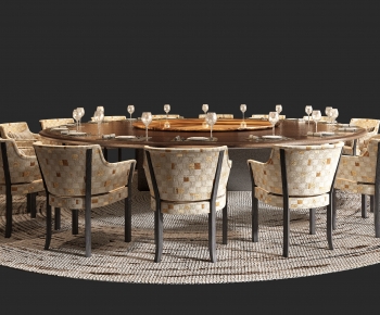 Modern Dining Table And Chairs-ID:182356121