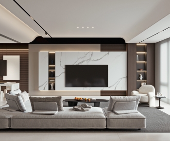 Modern A Living Room-ID:358952058