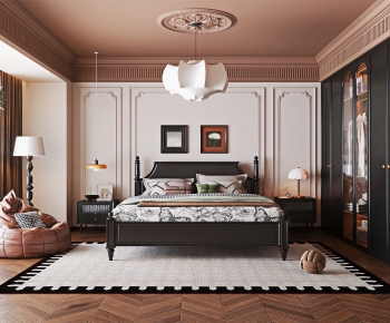 French Style Bedroom-ID:582829009