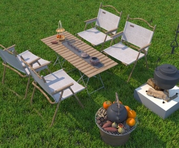 Modern Outdoor Tables And Chairs-ID:368099933