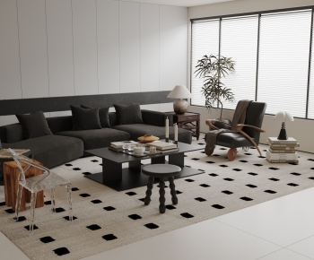 Modern Sofa Combination-ID:381298076