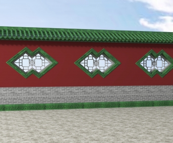 New Chinese Style Fence-ID:514419084