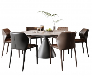 Modern Dining Table And Chairs-ID:909204964