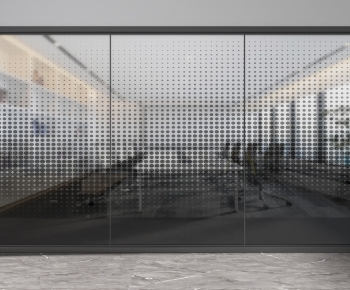 Modern Glass Screen Partition-ID:245759018