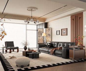 French Style A Living Room-ID:938333036