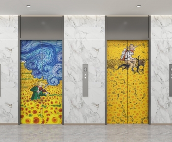 Modern Elevator Hall-ID:871310008