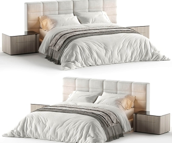 Modern Double Bed-ID:960331028