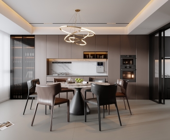 Modern Dining Room-ID:132343056