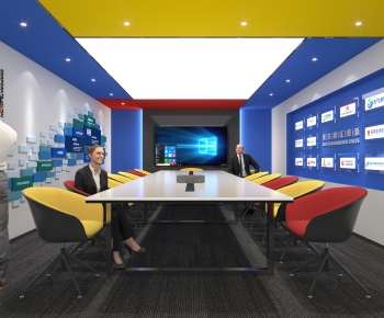 Modern Meeting Room-ID:676166062