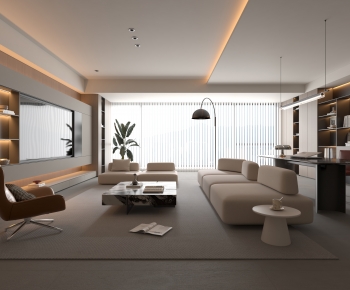 Modern A Living Room-ID:293963917