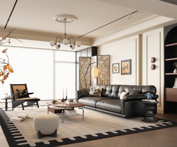 French Style A Living Room-ID:341510066